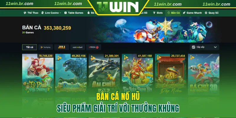 Bắn cá nổ hũ