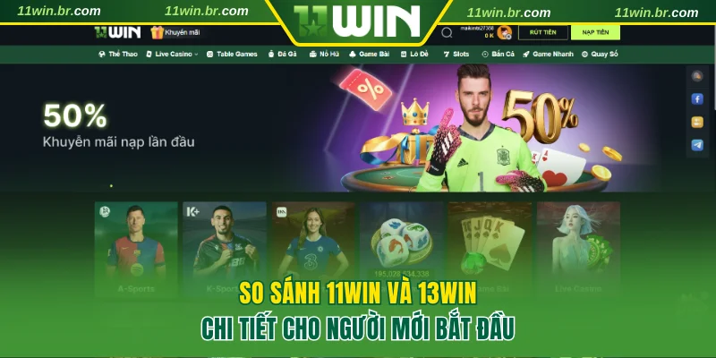 So sánh 11WIN và 13WIN